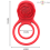 INTENSE - GAIL STIMULATOR ROSE 10 VIBRATIONS RED REMOTE CONTROL 5