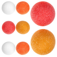 8Pcs Resin Foosball Balls Assorted Colors for Table Soccer Accessories