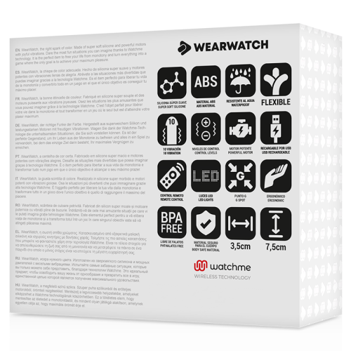 WEARWATCH Vibratore Impermeabile