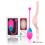 WEARWATCH Vibratore con Telecomando Rosa 7