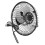Mini-zonneventilator 20 cm, USB-voeding, draagbare ventilator 6