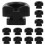 30Pcs Black Rubber Engine Mounting Bushings for Car Vibration Buffer 1