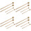 8Paare Runde Holz Drumsticks Beige Für Und Studio 7