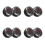 8Pièces Thermomètres Tableau De Bord Métal Compact Noir Pour 5
