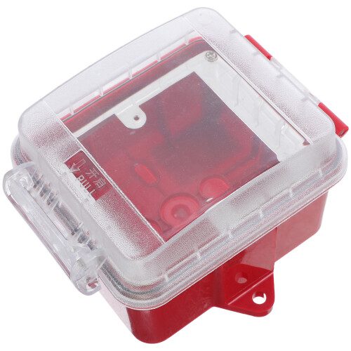 3Pièces Capuchon Protection Bouton Arrêt Urgence Aluminium Étanche