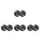 8Pièces Thermomètres Tableau De Bord Métal Compact Noir Pour 7