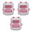 3Pièces Capuchon Protection Bouton Arrêt Urgence Aluminium Étanche 7