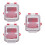3Pièces Capuchon Protection Bouton Arrêt Urgence Aluminium Étanche 9