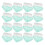 50Pièces Boîtes À Gâteau Triangle Pet Vert Pour 11