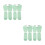 4Paires Et Hydratants Sport Vert Confortables 4