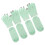 4Paires Et Hydratants Sport Vert Confortables 2