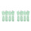 4Paires Et Hydratants Sport Vert Confortables 8