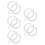 10Pièces Tube Extension Spray Mousse Transparent Ergonomique Durable 4