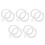 10Pièces Tube Extension Spray Mousse Transparent Ergonomique Durable 9