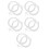 10Pièces Tube Extension Spray Mousse Transparent Ergonomique Durable 8