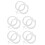 10Pièces Tube Extension Spray Mousse Transparent Ergonomique Durable 6