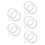 10Pièces Tube Extension Spray Mousse Transparent Ergonomique Durable 3