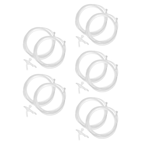 10Pièces Tube Extension Spray Mousse Transparent Ergonomique Durable 2