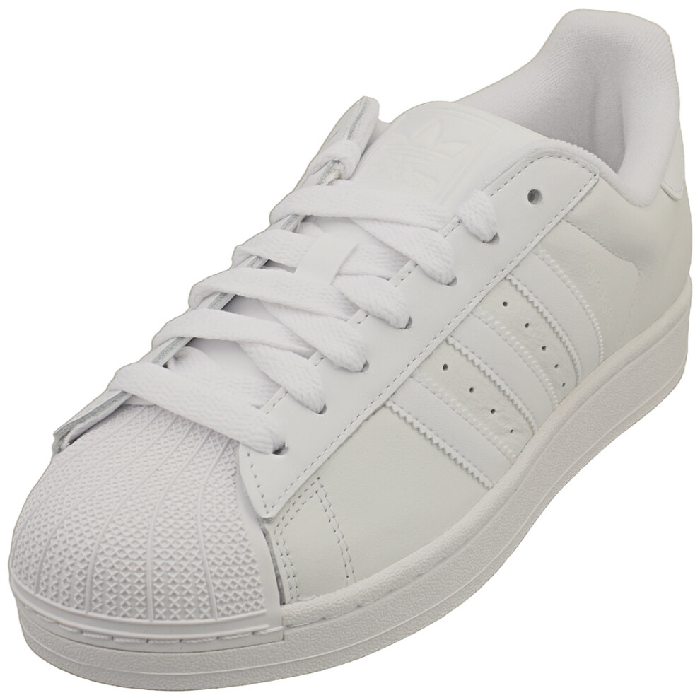 Adidas (7) Superstar Ii Unisex Classic Trainers In White