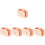 5Pièces Robinet Silicone Beige Adorable 7