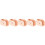 5Pièces Robinet Silicone Beige Adorable 11