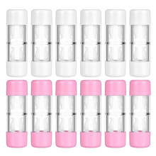 36Pièces Boîte Lentilles Voyage - Étui Rigide Protection