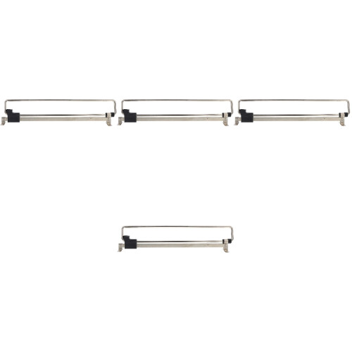 4Ensembles Barre De Cintres Extensible Solide Argentée Pour Maison 2