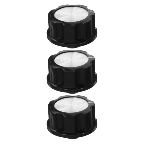 12Pcs Black Air Fryer Knobs Plastic Cooker Control Replacement 1