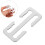 4Pcs Stainless Belt Buckle Clips for Scuba, Silver DIY Kit 10