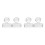 4Pcs Clear Acrylic Paint Tools Grinding Mullers for Artistic Mixing 8