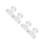4Pcs Clear Acrylic Paint Tools Grinding Mullers for Artistic Mixing 6