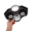 2Pack Plastic Metal Mahjong Table Cup Stand with Ashtray Caddy Brown 4