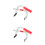 2Pcs Silver Battery Carrying Tool Adjustable Handle Ergonomic Design 9