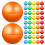 500Pcs Hollow Plastic Raffle Balls Openable Prize Capsules for Parties 2
