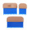3Pcs Multi Paint Texture Comb Set for Walls Plastic Wood DIY Art Tool 1