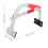2Pcs Silver Battery Carrying Tool Adjustable Handle Ergonomic Design 4