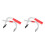 2Pcs Silver Battery Carrying Tool Adjustable Handle Ergonomic Design 7