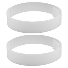 2St LED Verlichting Diffuser Acryl Wit Voor Thuis
