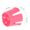 100Pcs Pink Mixing Small Mixing 3