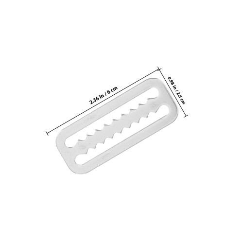 8Pièces Boucles De Ceinture En Acier Inoxydable Argentées Pour 2