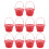 10Pièces Petit Panier Rouge À Pour Récolte Cerises 1