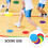 18Pièces Marqueurs Tpr Etanches Pour Danse Sport Sol 6
