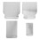 4Pièces Kit Couteaux Inox Pour Réparation Murs Pose Argent 1
