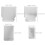 4Pièces Kit Couteaux Inox Pour Réparation Murs Pose Argent 2