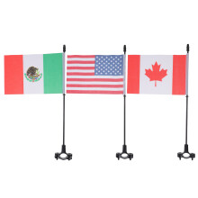3Sets Quick-Release Bike Safety Flagpoles for Mountain and Dirt Bikes