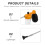Plastic Stainless Steel Diatomaceous Powder Duster Sprayer Tool 8