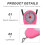 Rosy Portable Spring Loaded Handheld Scale for Seafood & Home Use 8