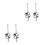 4St Chic Auto Decor Sleutelhanger Vierbladige Pendent 11