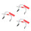 3Pcs Ergonomic Silver Battery Lifting Carrier Adjustable for Car Use 8