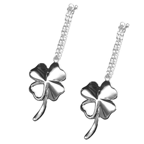 4St Chic Auto Decor Sleutelhanger Vierbladige Pendent 2